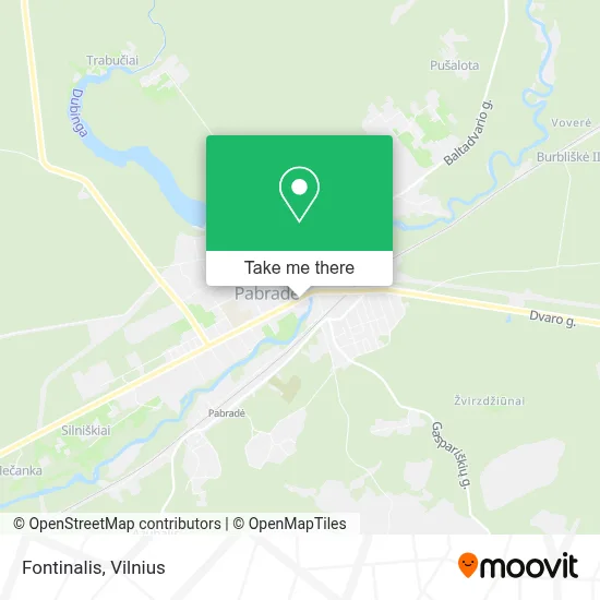 Fontinalis map
