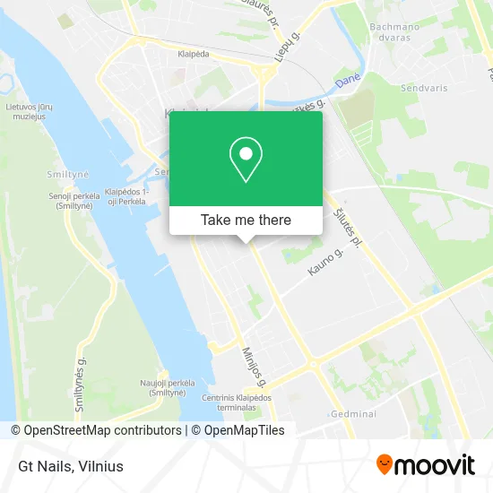 Gt Nails map
