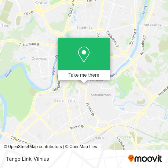 Tango Link map