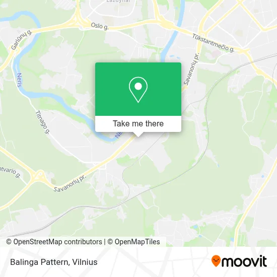 Balinga Pattern map