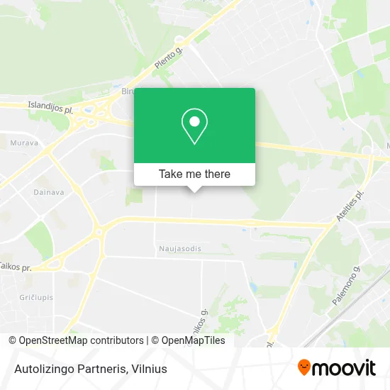 Autolizingo Partneris map