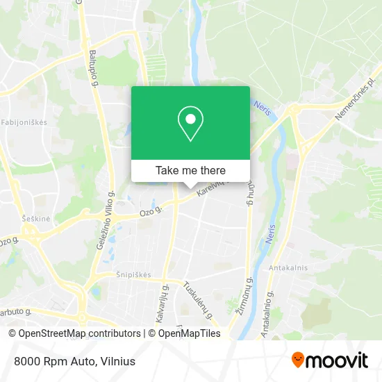 8000 Rpm Auto map