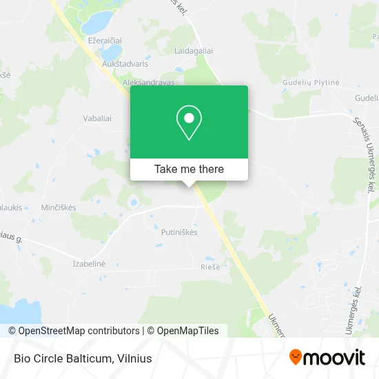 Bio Circle Balticum map