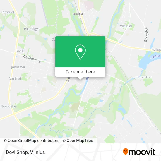 Devi Shop map