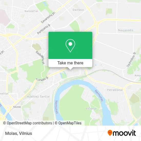 Molas map