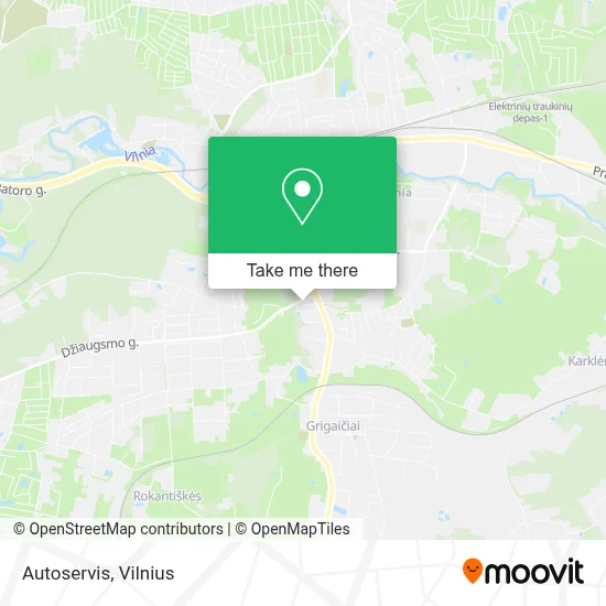 Autoservis map