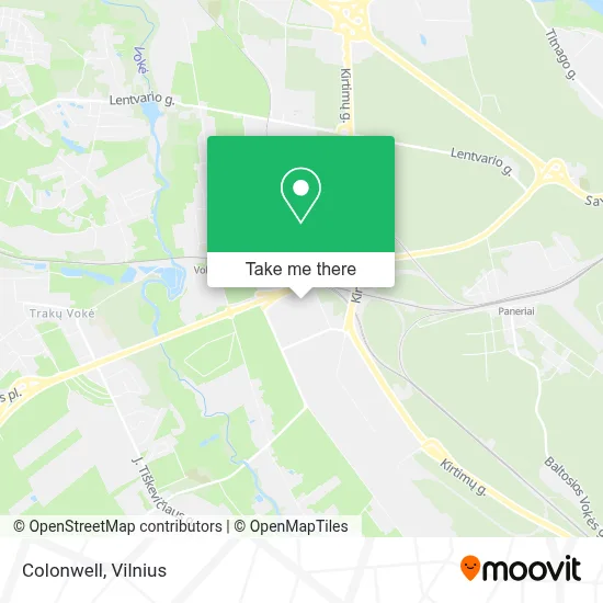 Colonwell map