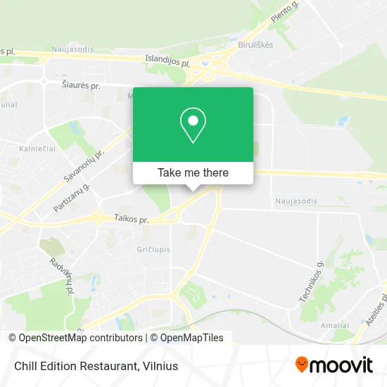 Chill Edition Restaurant map