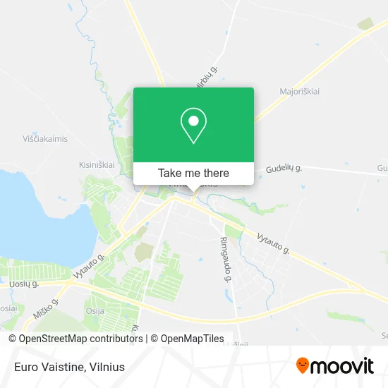 Euro Vaistine map