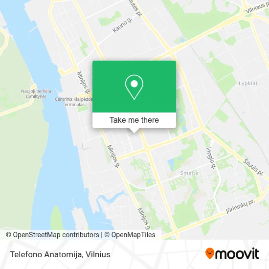 Telefono Anatomija map
