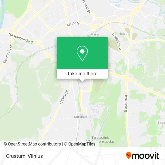 Crustum map