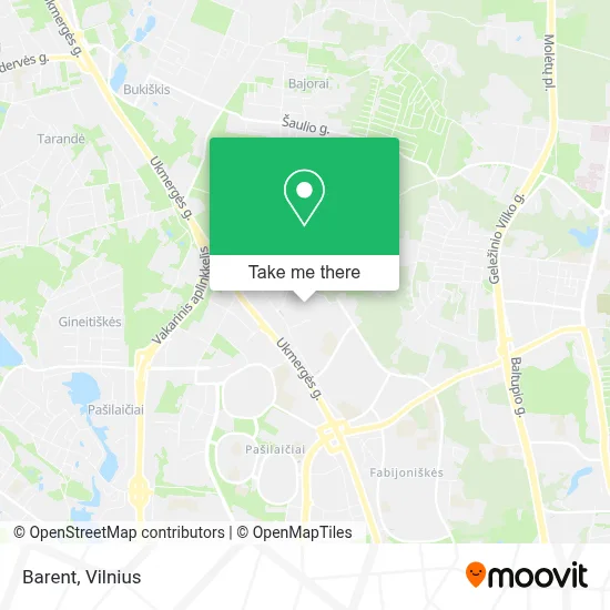 Barent map