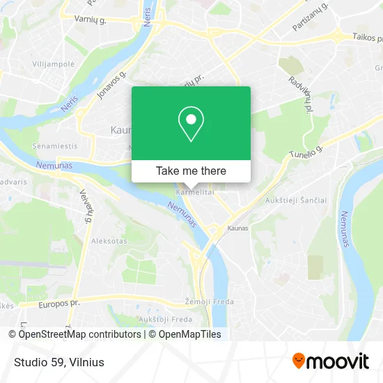 Studio 59 map