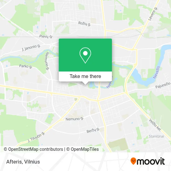 Afteris map