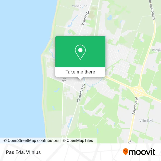 Pas Eda map