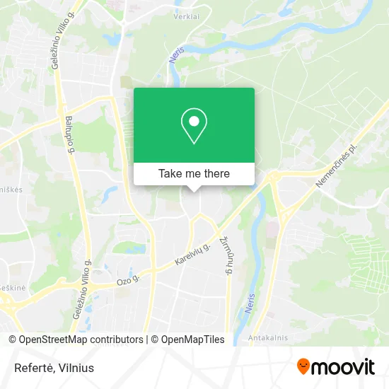 Refertė map