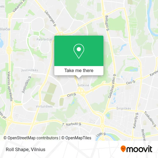 Roll Shape map