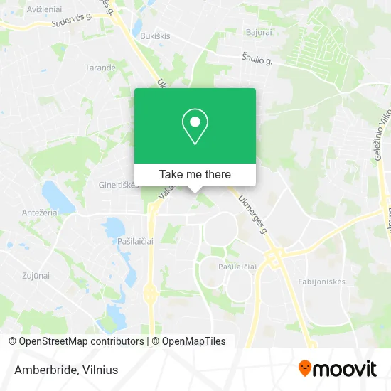 Amberbride map