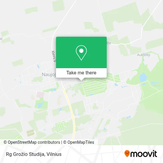 Rg Grožio Studija map