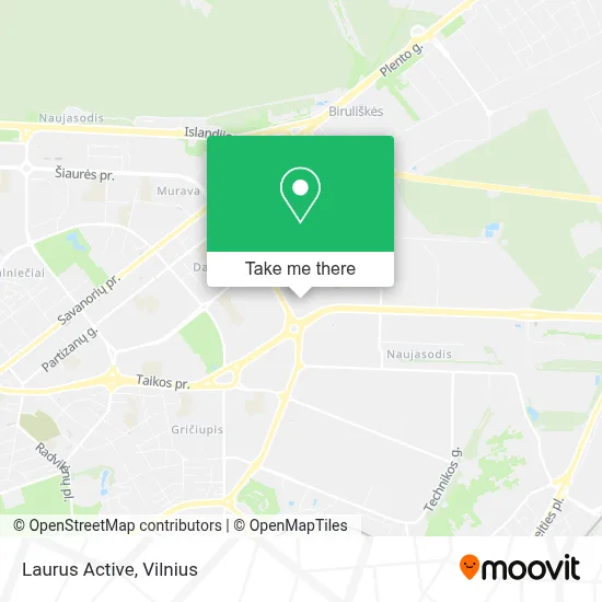 Laurus Active map
