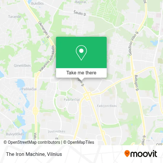 The Iron Machine map