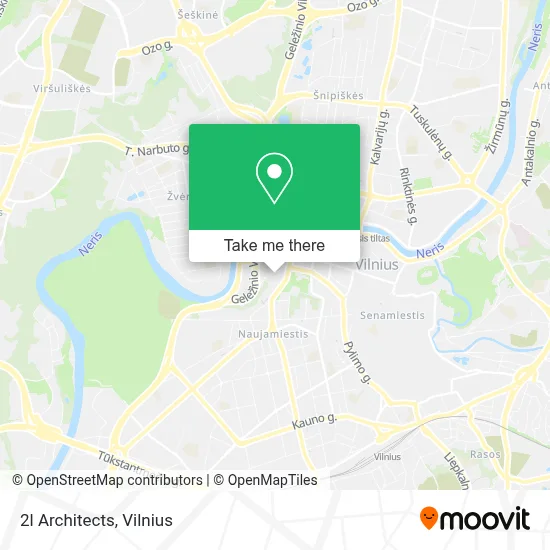 2l Architects map