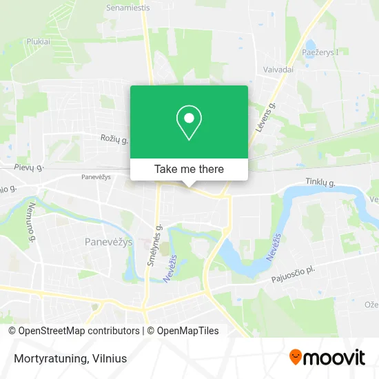 Mortyratuning map
