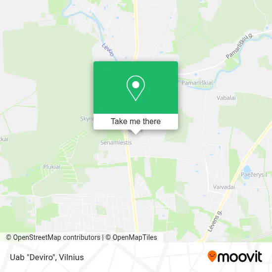 Uab "Deviro" map