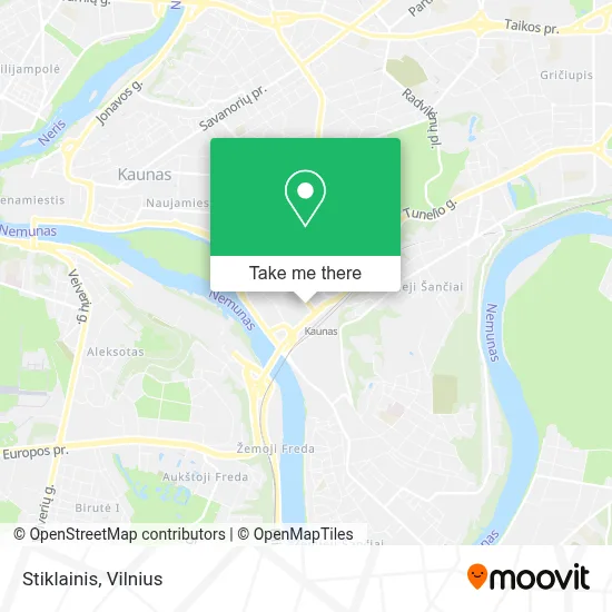 Stiklainis map