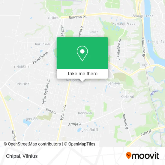 Chipai map