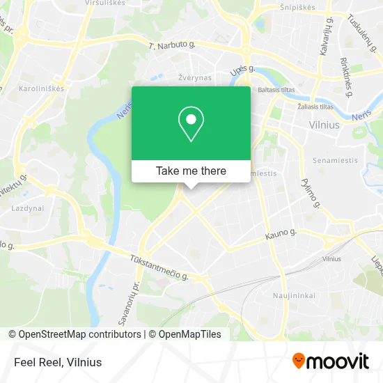 Feel Reel map