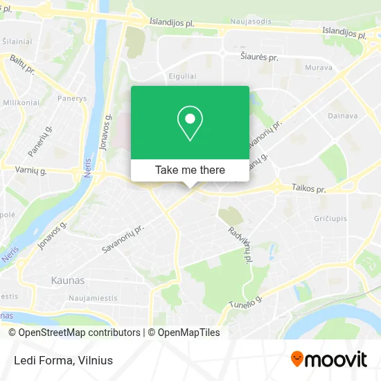 Ledi Forma map