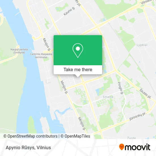 Apynio Rūsys map