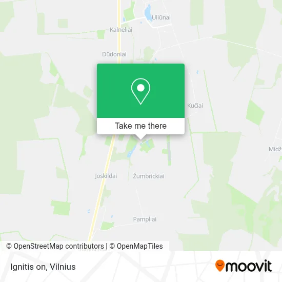 Ignitis on map