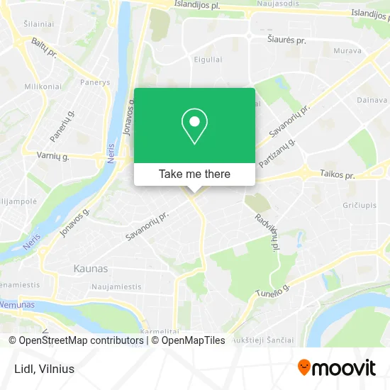 Lidl map