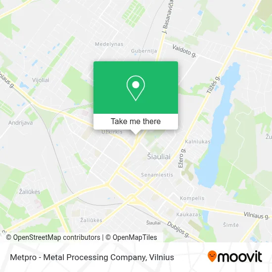 Metpro - Metal Processing Company map
