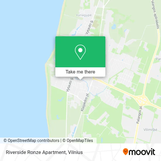 Riverside Ronze Apartment map