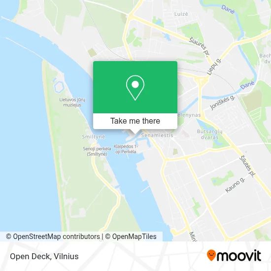 Open Deck map
