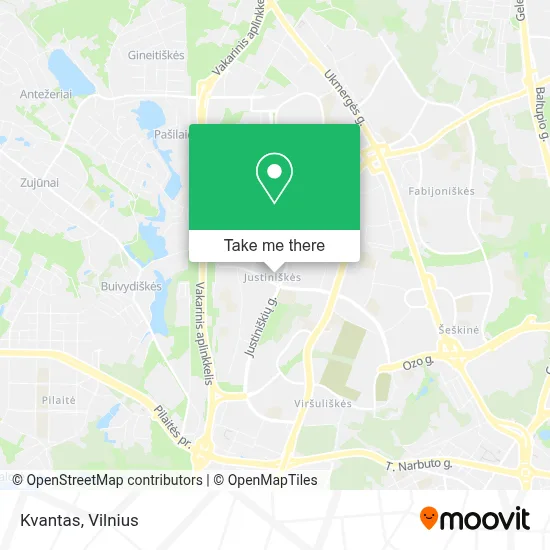 Kvantas map