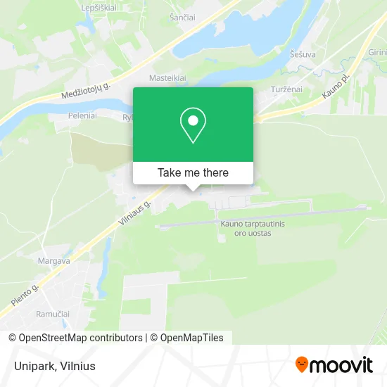 Unipark map