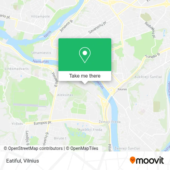 Eatiful map