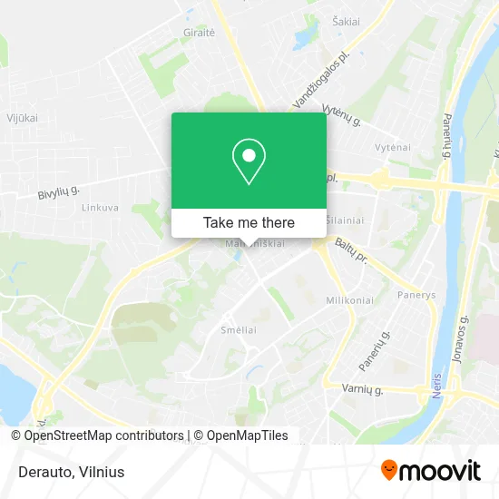 Derauto map