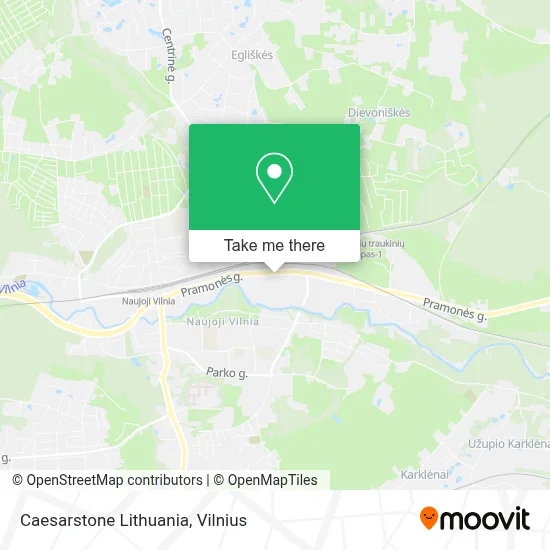 Caesarstone Lithuania map