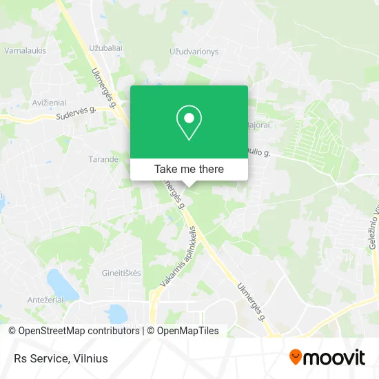 Rs Service map