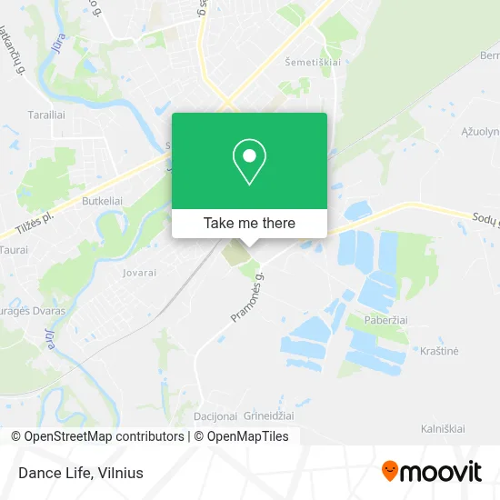 Dance Life map