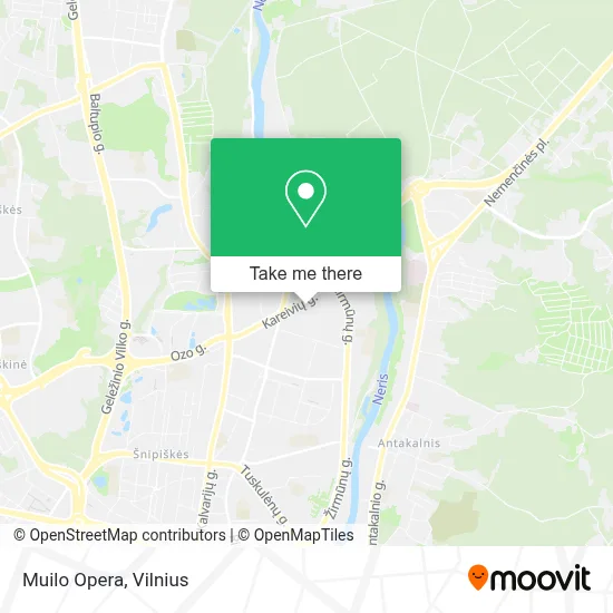 Muilo Opera map