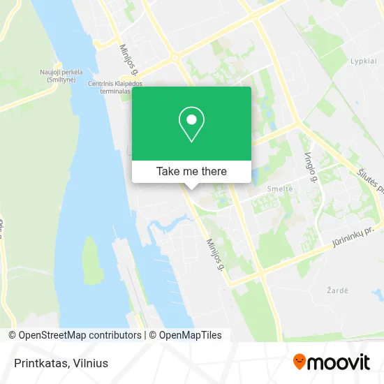 Printkatas map