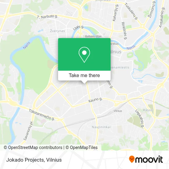 Jokado Projects map