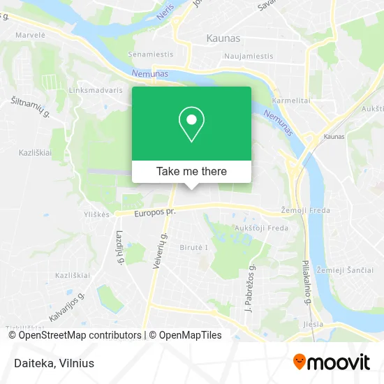 Daiteka map