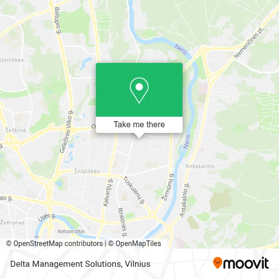 Delta Management Solutions map